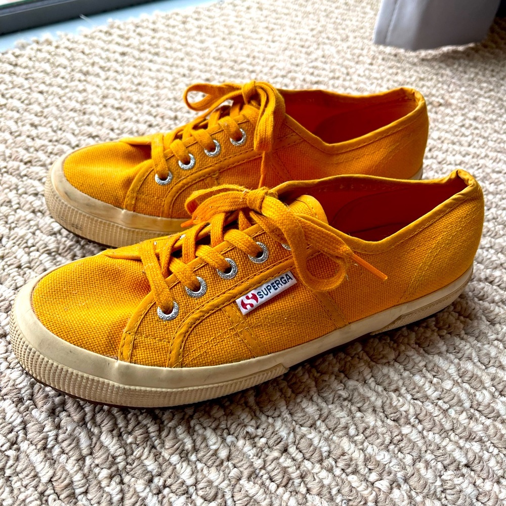 Superga Marigold Classic Lace Up Sneakers